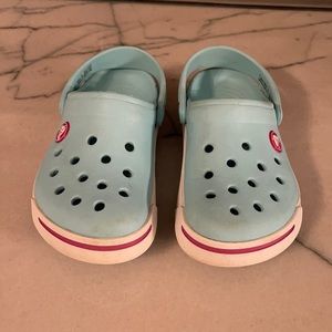 Crocs light blue size 10 C 11